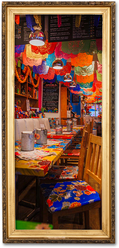La Choza restaurant interior